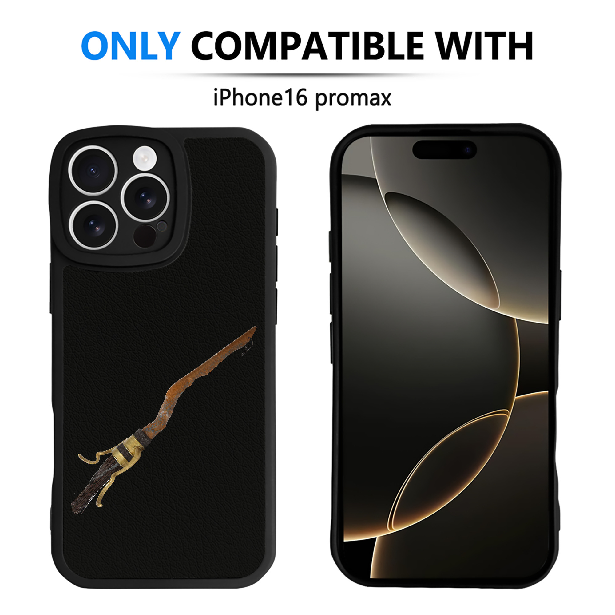 （画像用） Harry Potter ハリー・ポッターシリーズ 【iPhone 16シリーズ対応】シリコンスマホケース（レザー調） 材質：シリコン